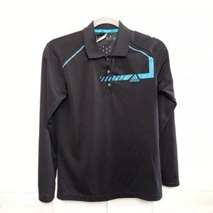 Adidas Golf Polo Shirt M Climachill Mens Short Sleeve Black